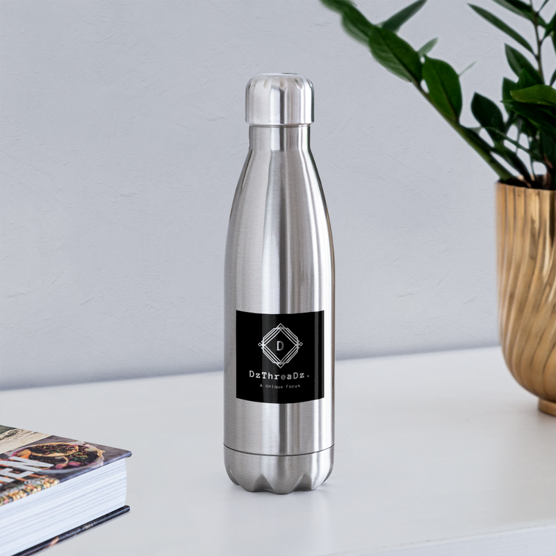 DzThreaDz. Water bottle Insulated Stainless Steel Water Bottle - silver